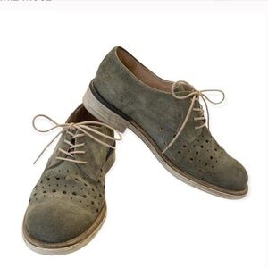 Miz Mooz Sage Suede Phelps Shoe Oxford 41 / 9.5 10